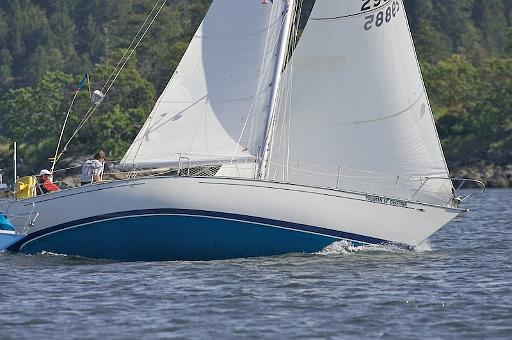 yeoman of Cestria SSI 2007-2.jpg - Yeoman of Cestria at the 2007 Saltspring Island Race